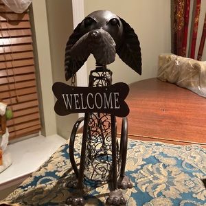 Welcome Storage Dog Decor